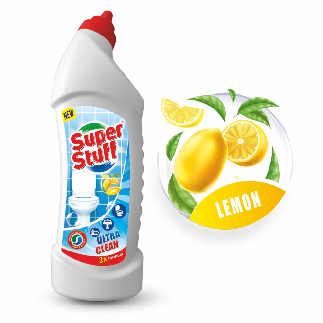 Гель для чищення Super Stuff Lemon, 1000мл